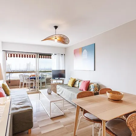Ep2a2 - Beautiful 1bdr With Sea View - Swimming Pool - Ac - Parking 公寓 芒通